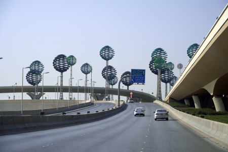 Superhighways King Khalid and King Abdullah Meet
Riyadh, Saudi Arabia