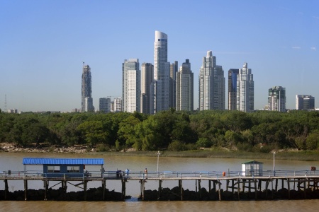 Puerto Madero from the Colonia Ferry
Buenos Aires, Argentina