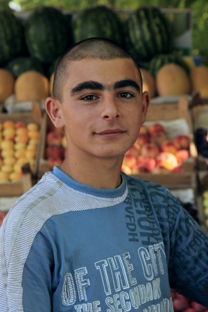 Fruit Vendor
Near Yeraskh, Armenia