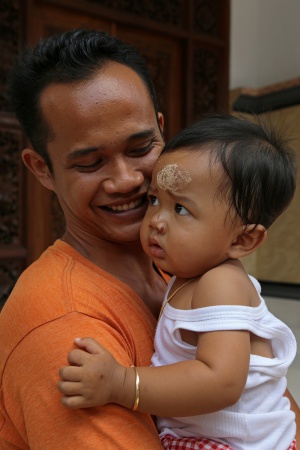Driver and nephew
Near Ubud, Bali, Indonesia