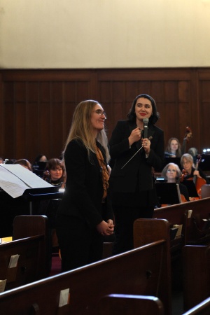 Julia Morris Choral Director and Samantha Burgess Orchestra Director
CWO 40th Anniversery Concert
Oakland, California
