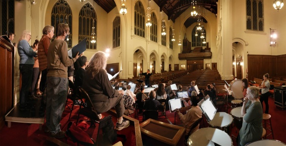 Rehearsal
CWO 40th Anniversery Concert
Oakland, California