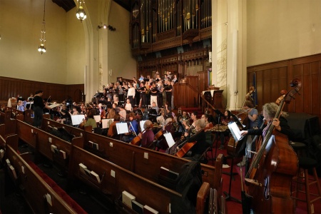 Rehearsal
CWO 40th Anniversery Concert
Oakland, California