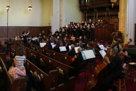 Rehearsal
CWO 40th Anniversery Concert
Oakland, California