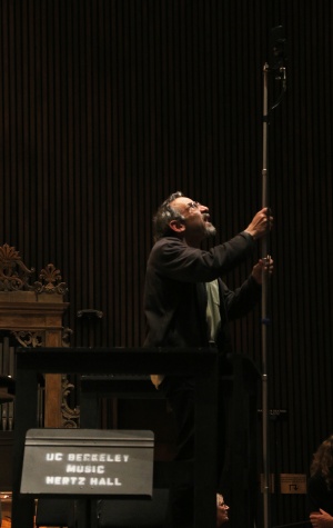 Keith Skowler, sound technician
Hertz Hall
UC Berkeley
Berkeley, California
