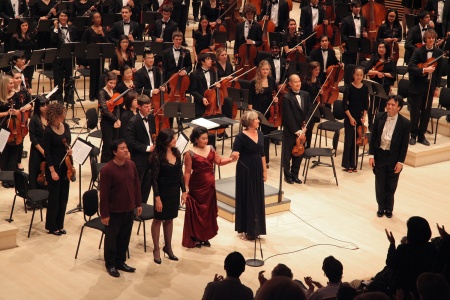 Ming Luke, Elena Sharkova, Ying Huang, Malin Fritz Walrod, Jindong Cai, Bing Concert Hall
Palo Alto, California