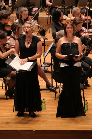 Megan  Berti, mezzo,  Carrie Hennessey, soprano
Hegen Saal
Stuttgart, Germany