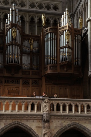 Trumpets
St. Martin's Cathedral
Ypres, Belgium
