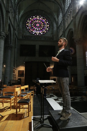 Eric Choate, Assistant Conductor
St.Martin's Cathedral
Ypres, Belgium
