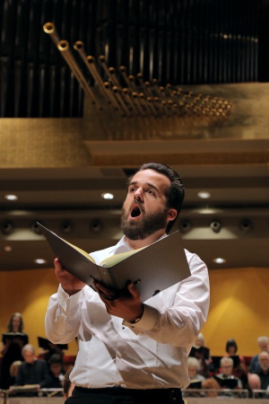 Andrew Padroni, baritone
dress rehearsal
Stockholm Concert Hall
Stockholm, Sweden