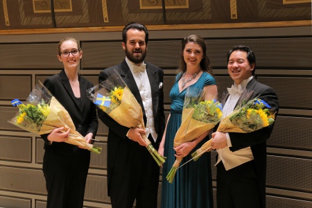 Julie Morris, assistant conductor
Andrew Pardini, baritone
Ellen Leslie, soprano
Ming Luke, condutor
BCCO European Tour
Koncerthuset
Stockholm, Sweden
