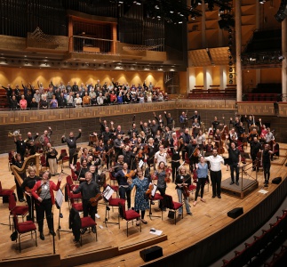 Dress rehearsal
BCCO with Pro Musica Symphony Orchestra
Stockholm Concert Hall
Stockholm, Sweden