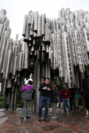 Ming at the Sibelius Monument
Helsinki, Finland
