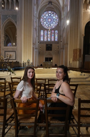 Ellen and Sam
Chartes Cathedral
Chartes, France