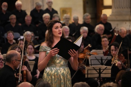Soprano Ellen Leslie
BCCO France Concert Tour
Église de Notre Dame
Versailles, France