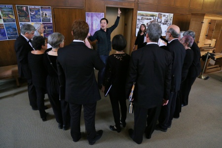 Derek Tam, conductor and Community Chamber Singers
Hertz Hall
Berkeley, California