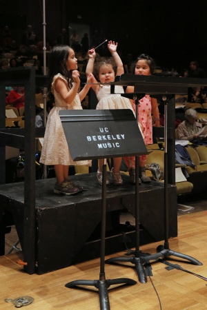 Conductor and Protégés
Hertz Hall, Berkeley, California