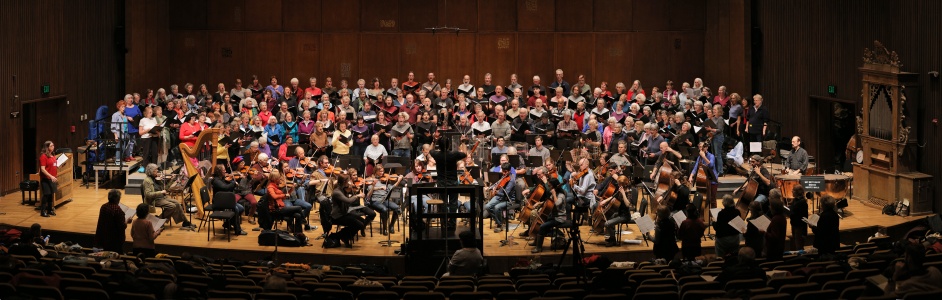 Rehersal
BCCO 50th Anniversary Concert
Hertz Hall
Berkeley, California