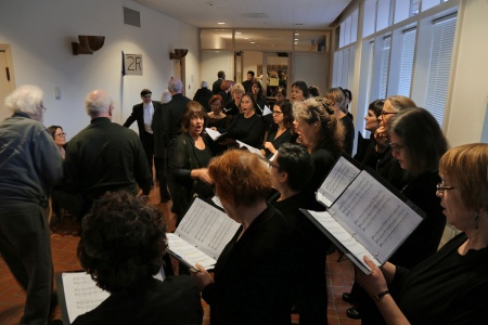 Steffanie Schaeffer, conductror, Berkeley Women's Community Chorus
Hertz Hall
Berkeley, California