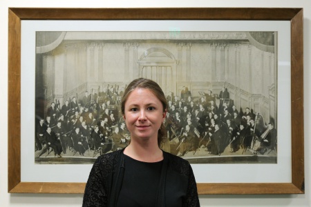 Concertmaster Caitlin McSherry
BCCO Orchestra
Hertz Hall
Berkeley, California