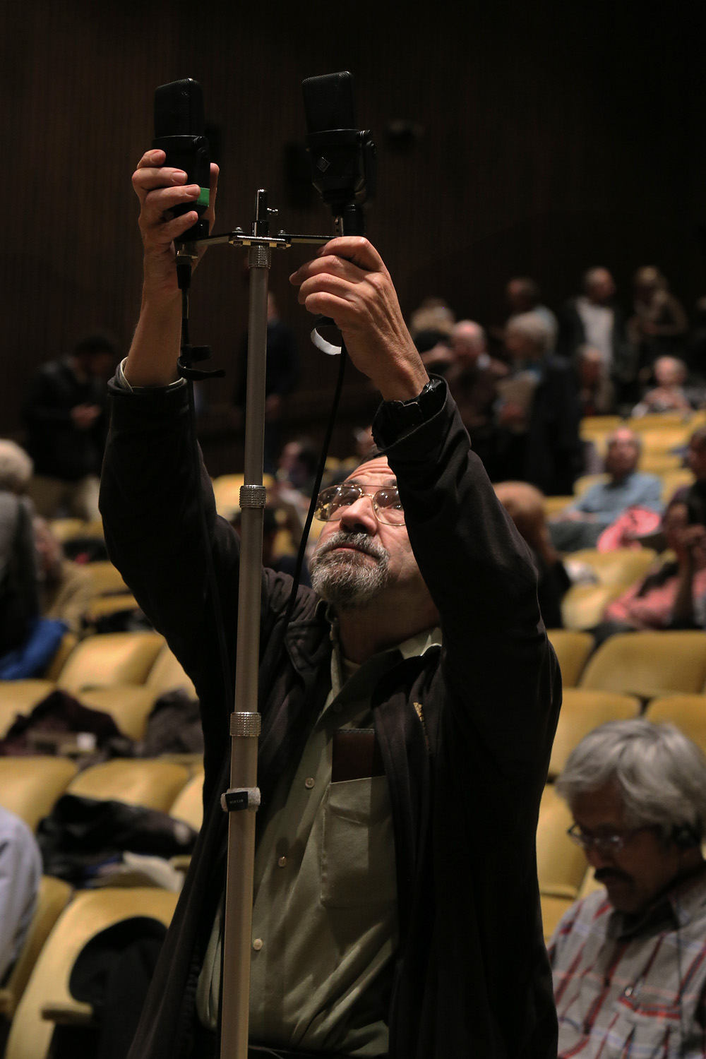 bill-hocker-keith-scowler-audio-engineer-bcco-fall-concert-hertz-hall-uc-berkeley-berkeley-california-2019
