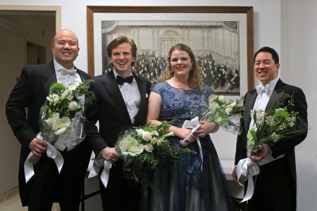 André Chaing
Christian Ketter
Julia Metzler, Ming Luke
BCCO Fall Concert
Hertz Hall, UC Berkeley
Berkeley, California