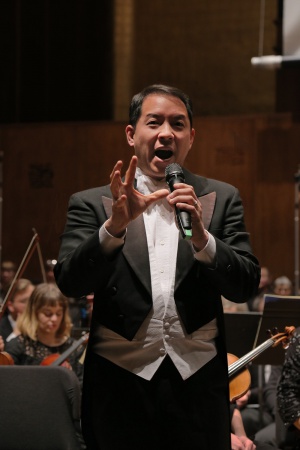 Ming Luke tells the tale
BCCO Fall Concert
Hertz Hall, UC Berkeley
Berkeley, California