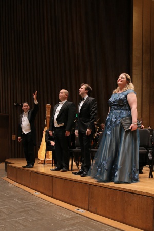 Ming Luke and soloists
BCCO Fall Concert
Hertz Hall, UC Berkeley
Berkeley, California