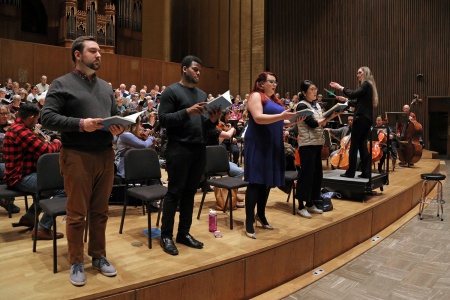 BCCO Fall Concert
Bass Edward Vogel, Tenor Andrew Turner, Alto Anne Maguire, Soprano YoonGeong Lee, Conductor Julia Morris
Hertz Hall
Berkeley, California