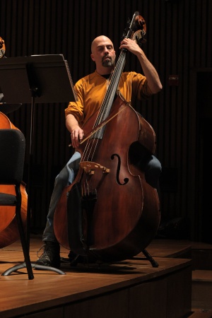 Aaron Shaul, Contrabass
BCCO Winter 2022 Concert
Hertz Hall, UC Berkeley
Berkeley, California