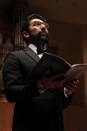 Efraín Solís, Bass
BCCO Winter 2022 Concert
Hertz Hall, UC Berkeley
Berkeley, California