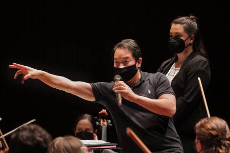 Ming Luke, Samantha Burgess
BCCO Winter 2022 Concert
Hertz Hall, UC Berkeley
Berkeley, California