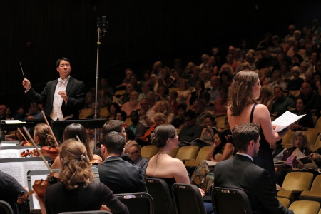 Ming Luke , conductor
Kara  Cornell, mezzo-soprano
BCCO Spring Concert
Hertz Hall
Berkeley, California