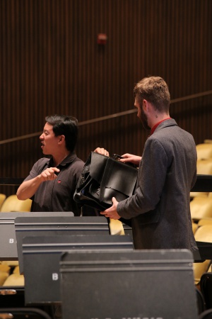 Eric Choate's new music case
BCCO Spring Concert
Hertz Hall
Berkeley, California