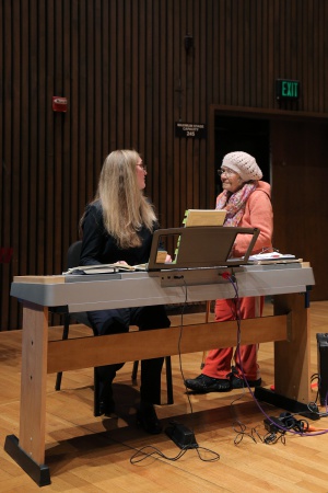 Julia Morris, assistant conductor, BCCO chorus member
BCCO Spring Concert Dress Rehearsal
Hertz Hall
Berkeley, California