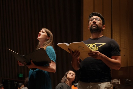 Ellen Leslie, soprano, Efrain Solís, bass
BCCO Spring Concert
Hertz Hall
Berkeley, California