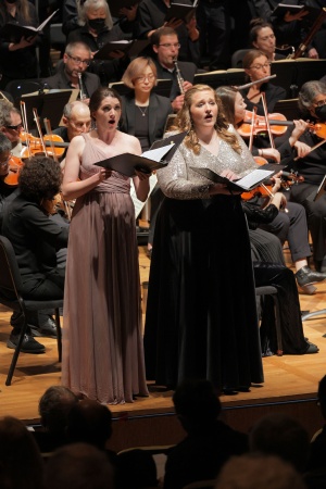 Ellen Leslie, sorano, Emily Skilling, mezzo
BCCO Spring Concert
Hertz Hall
Berkeley, California