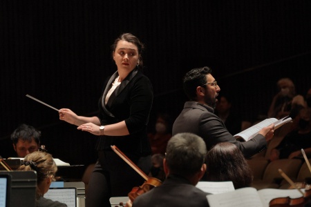 Samantha Burgess, Assistant Conductor, Efrain Solís,bass
BCCO Spring Concert
Hertz Hall
Berkeley, California