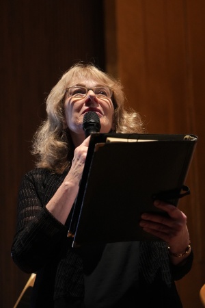 BCCO Board Co-president Julia Fryckman
BCCO Spring Concert
Hertz Hall
Berkeley, California