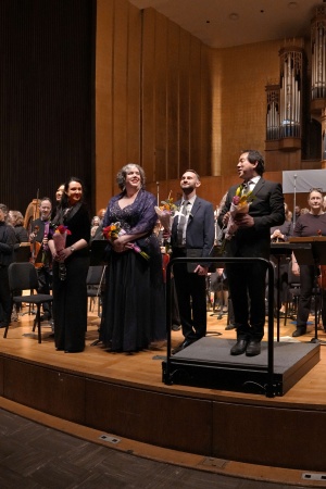 Asst Conductor Smantha Burgess, Alto Sara Couden, Baritone Simon Barrad, Conductor Ming Luke
BCCO Spring Concert
Hertz Hall
Berkeley, California