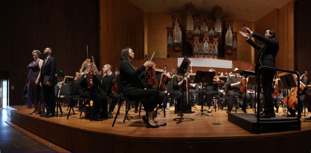 Alto Sara Couden, Baritone Simon Barrad, Conductor Ming Luke
BCCO Spring Concert
Hertz Hall
Berkeley, California
