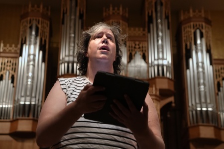 Dress Rehearsal
Alto Sara Couden
BCCO Spring Concert
Hertz Hall
Berkeley, California