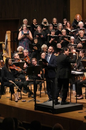 Alto Sara Couden, Baritone Simon Barrad
BCCO Spring Concert
Hertz Hall
Berkeley, California
