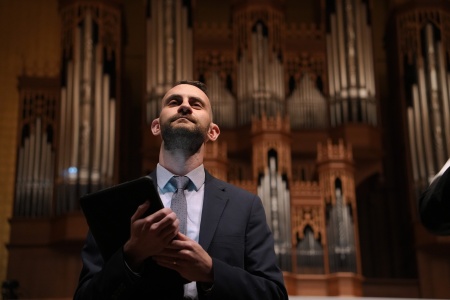 Baritone Simon Barrad
BCCO Spring Concert
Hertz Hall
Berkeley, California