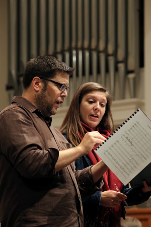 Brian Thorsett, tenor, Molly Mahoney, mezzo-soprano
Street Requiem
First Church
Berkeley, California