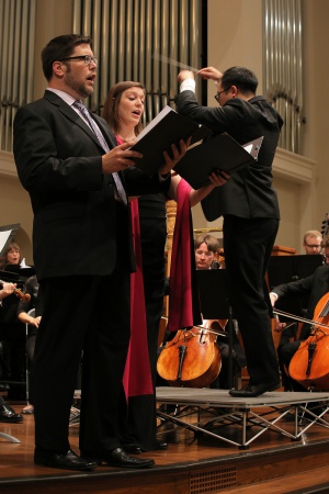 Brian Thorsett, tenor, Molly Mahoney, mezzo-soprano
Street Requiem
First Church
Berkeley, California