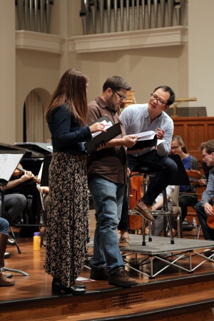 Conductor Derek Tam and soloists
Street Requiem
First Church
Berkley, California