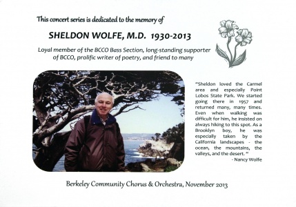 BCCO Tribute
Berkeley, California