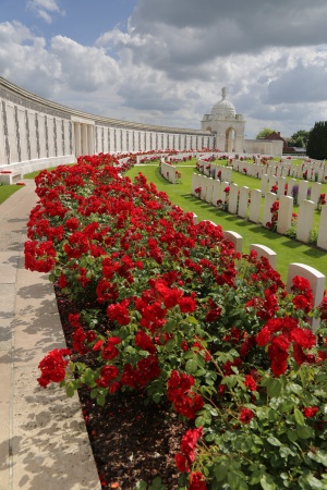  Passchendaele  Cemetery
Near Ypres, Belgium