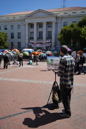 Artist
Gaza Protest
Sproul Plaza, UC Berkeley
Berkeley, California